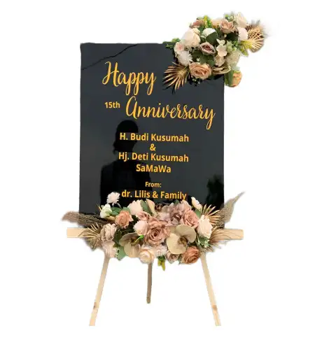 Papan Bunga Akrilik Serua Indah