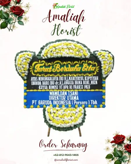 Papan Bunga Duka Serua Indah